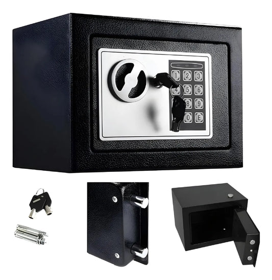 50 Cajas Fuerte De Seguridad Electrónica Codigo Digital Y Llave por Mayoreo