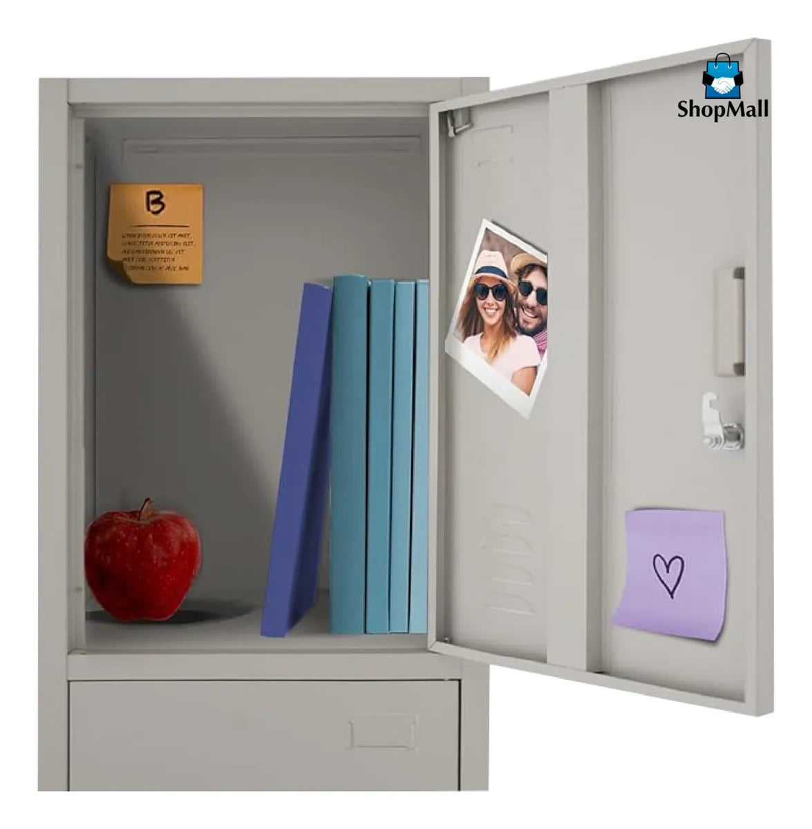 5 Locker Metalico 4 Puertas Casilleros Oficina Chapa