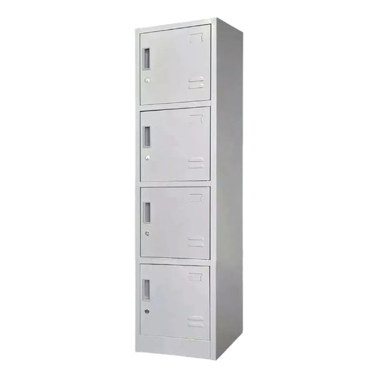 5 Locker Metalico 4 Puertas Casilleros Oficina Chapa