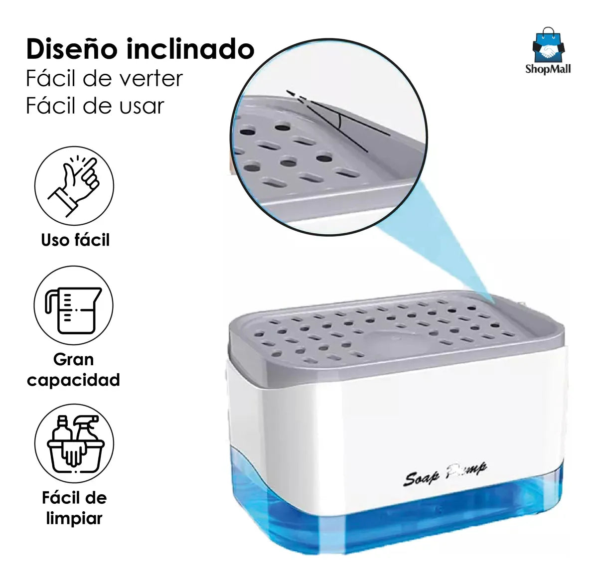 6 Dispensadores De Jabón Liquido Para Trastes por Mayoreo