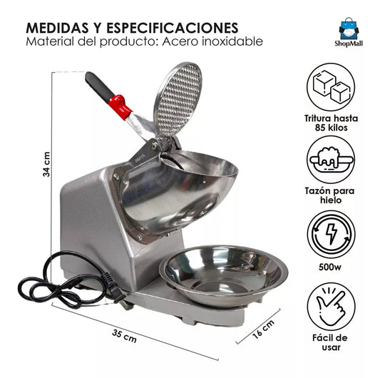 4 Trituradoras Eléctricas para Raspados por Mayoreo