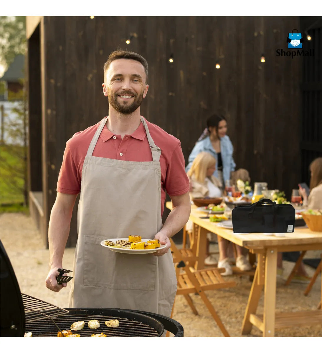 12 Kit Accesorios Y Utensilios Para Carne Asada por Mayoreo
