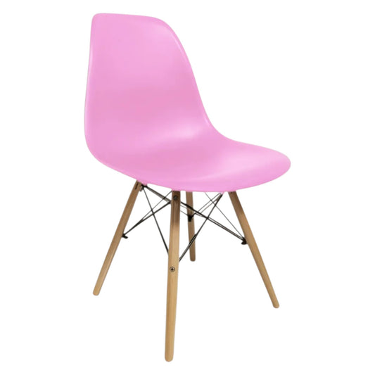 20 Sillas Eames de Madera para Cafetería, Hogar y Jardín por Mayoreo