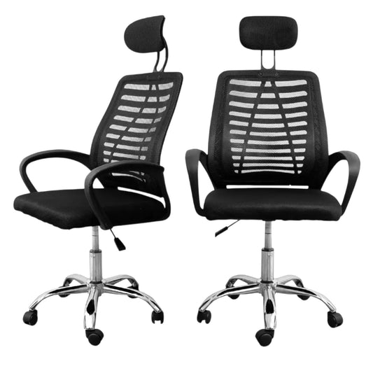 5 Sillas De Escritorio Ergonómica Reclinable Tapizado Mesh por Mayoreo