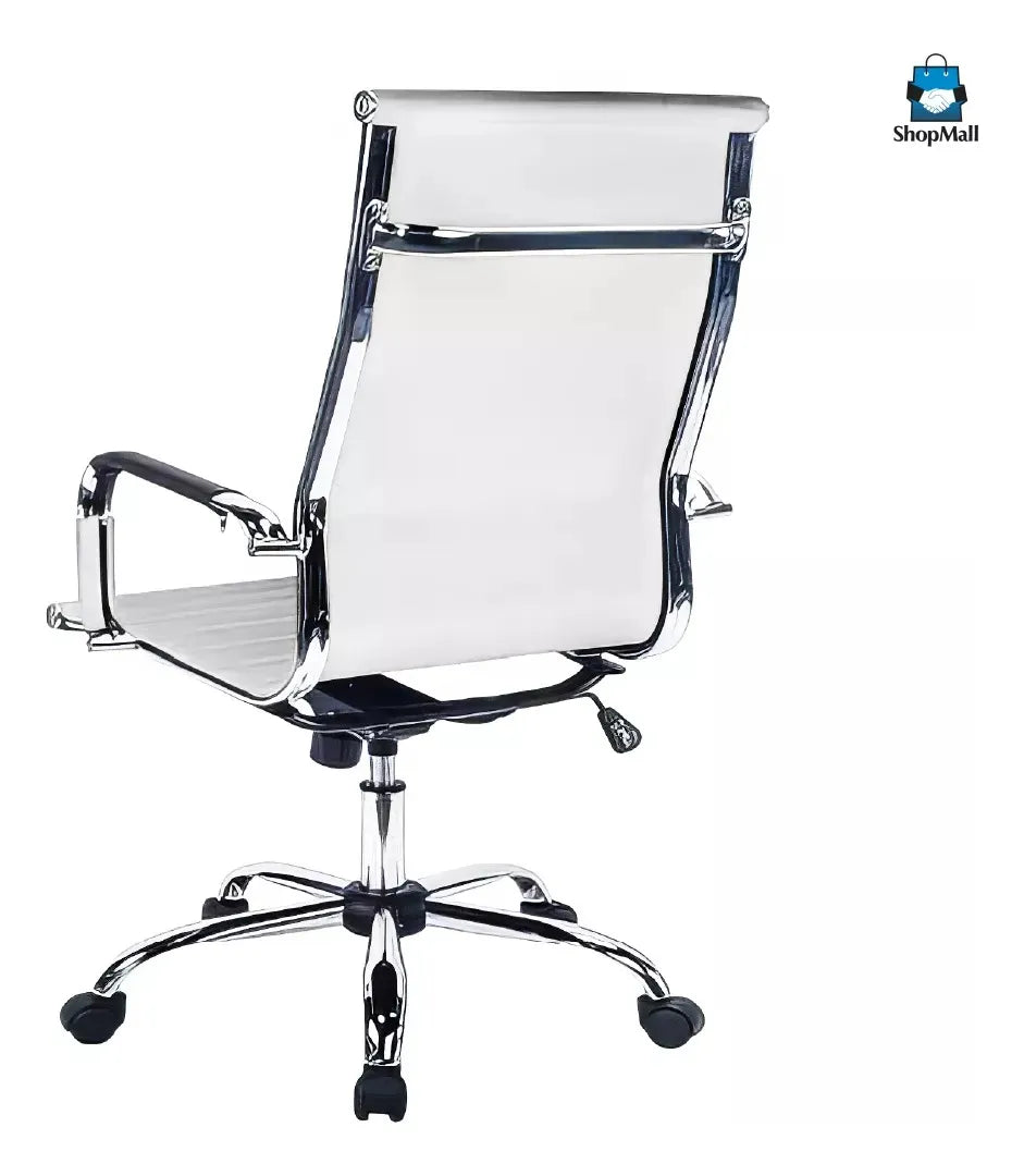 17 Silla Ejecutiva Oficina Metalica Reclinable Altura Ajustable por Mayoreo