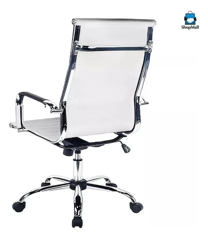 17 Silla Ejecutiva Oficina Metalica Reclinable Altura Ajustable por Mayoreo