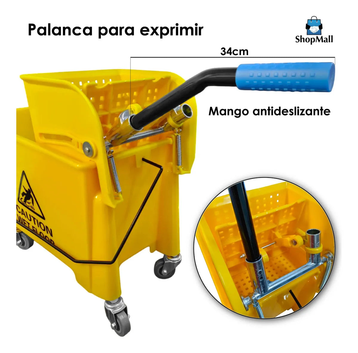 Baldes Centrífugo Amarillo 20 L por Mayoreo