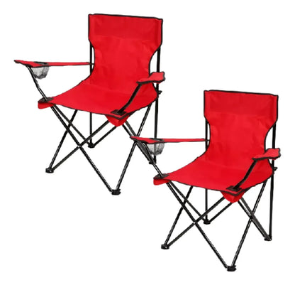 2 Sillas Playeras Plegable Portatil Para Exteriores Camping por Mayoreo