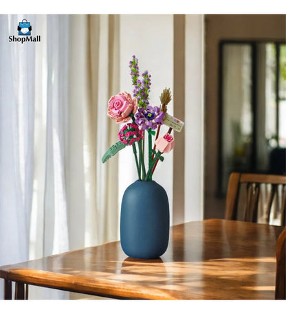 48 Bloques De Flores Artificiales Para Armar 547pzs por Mayoreo