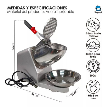 4 Trituradoras Eléctricas para Raspados por Mayoreo