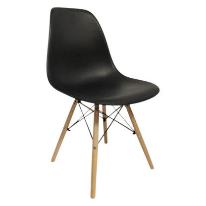 20 Sillas Eames de Madera para Cafetería, Hogar y Jardín por Mayoreo